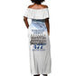Tuskegee Airmen WWII Heroes Off Shoulder Maxi Dress 477th Fighter Group - African Pride