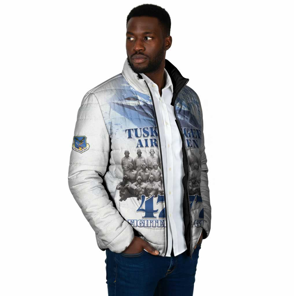 Tuskegee Airmen 477th Fighter Group Padded Jacket Blue Sky Heritage