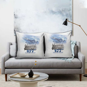 Tuskegee Airmen 477th Fighter Group Pillow Cover Blue Sky Heritage