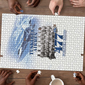 Tuskegee Airmen 477th Fighter Group Puzzle Blue Sky Heritage