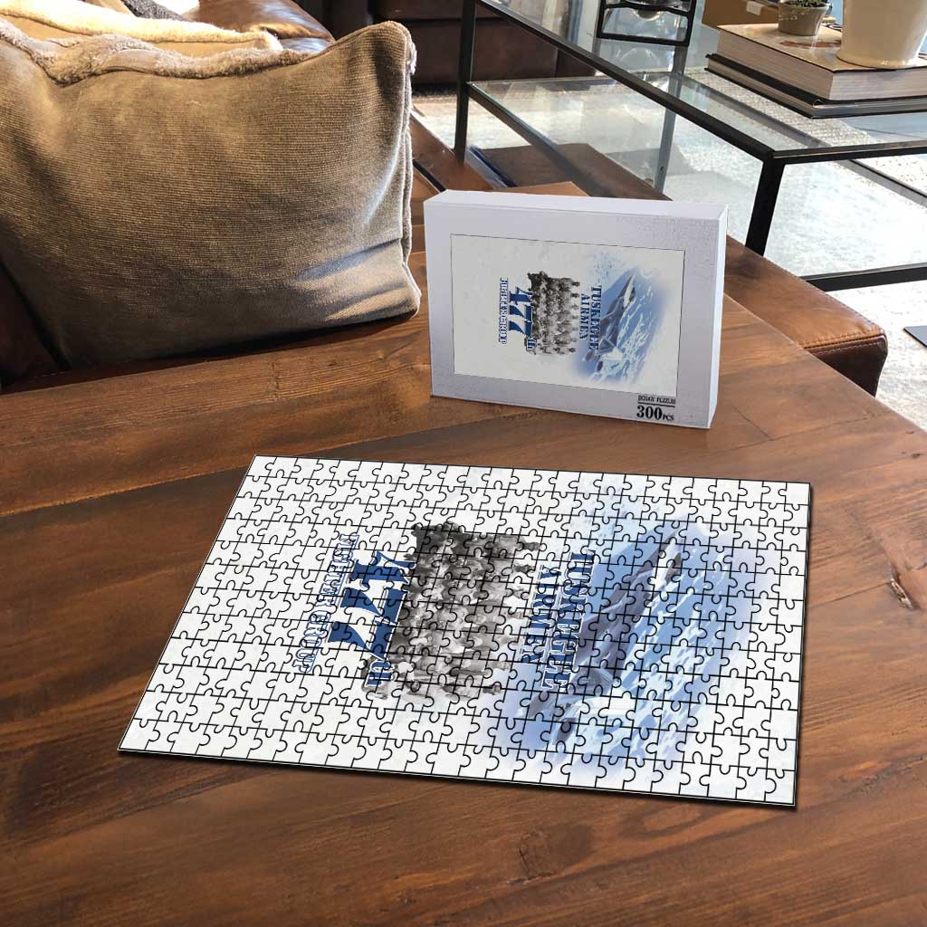 Tuskegee Airmen 477th Fighter Group Puzzle Blue Sky Heritage