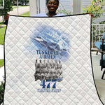 Tuskegee Airmen WWII Heroes Quilt 477th Fighter Group - African Pride