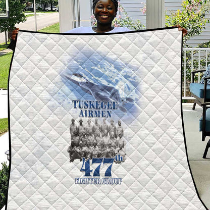 Tuskegee Airmen WWII Heroes Quilt 477th Fighter Group - African Pride