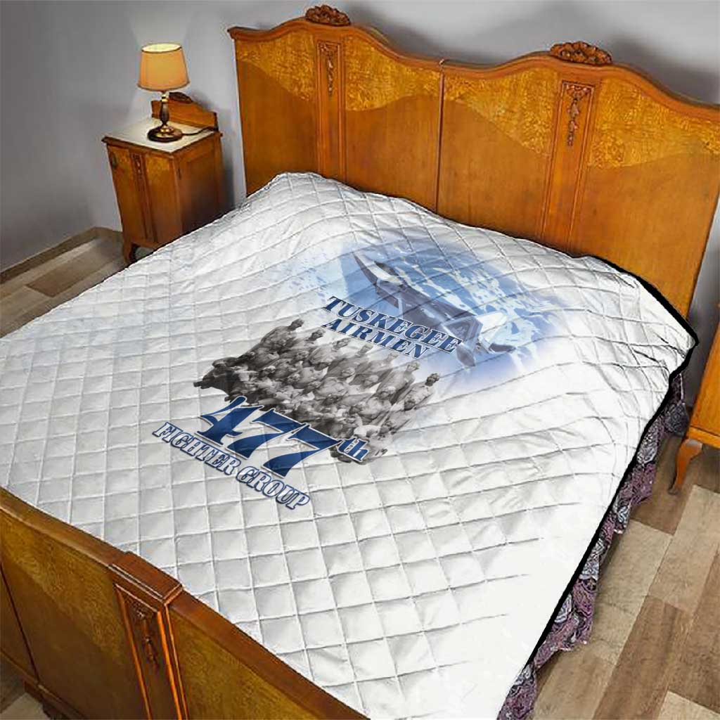 Tuskegee Airmen WWII Heroes Quilt 477th Fighter Group - African Pride