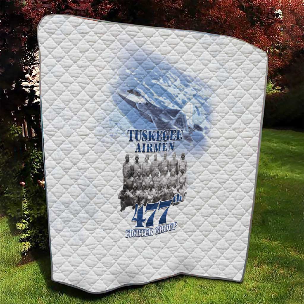 Tuskegee Airmen WWII Heroes Quilt 477th Fighter Group - African Pride