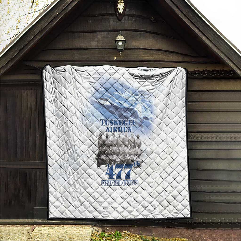 Tuskegee Airmen WWII Heroes Quilt 477th Fighter Group - African Pride