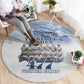 Tuskegee Airmen WWII Heroes Round Carpet 477th Fighter Group - African Pride