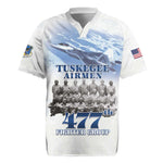 Tuskegee Airmen WWII Heroes Rugby Jersey 477th Fighter Group - African Pride