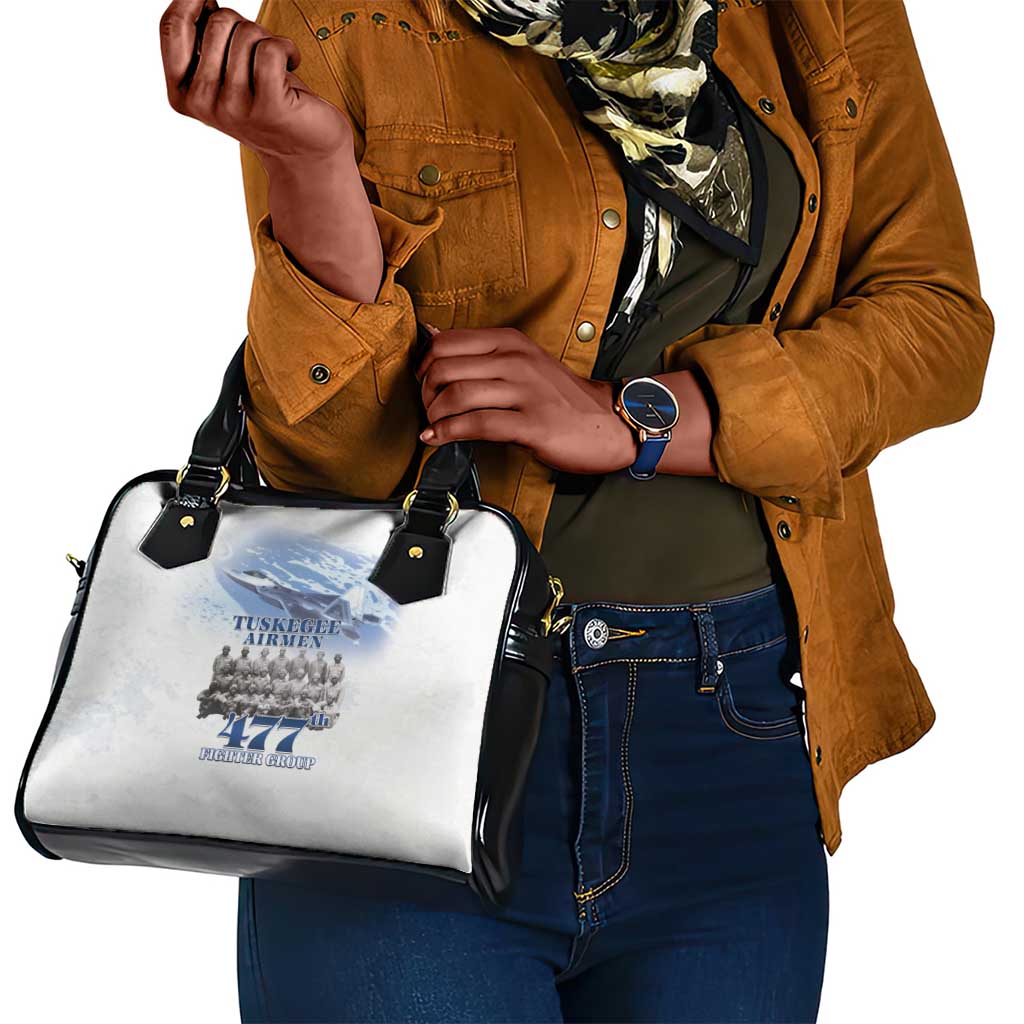 Tuskegee Airmen WWII Heroes Shoulder Handbag 477th Fighter Group - African Pride