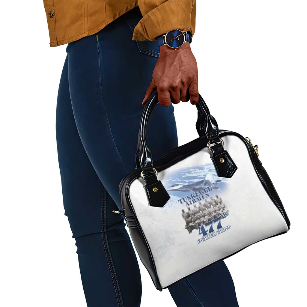 Tuskegee Airmen WWII Heroes Shoulder Handbag 477th Fighter Group - African Pride