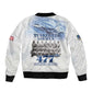 Tuskegee Airmen WWII Heroes Sleeve Zip Bomber Jacket 477th Fighter Group - African Pride