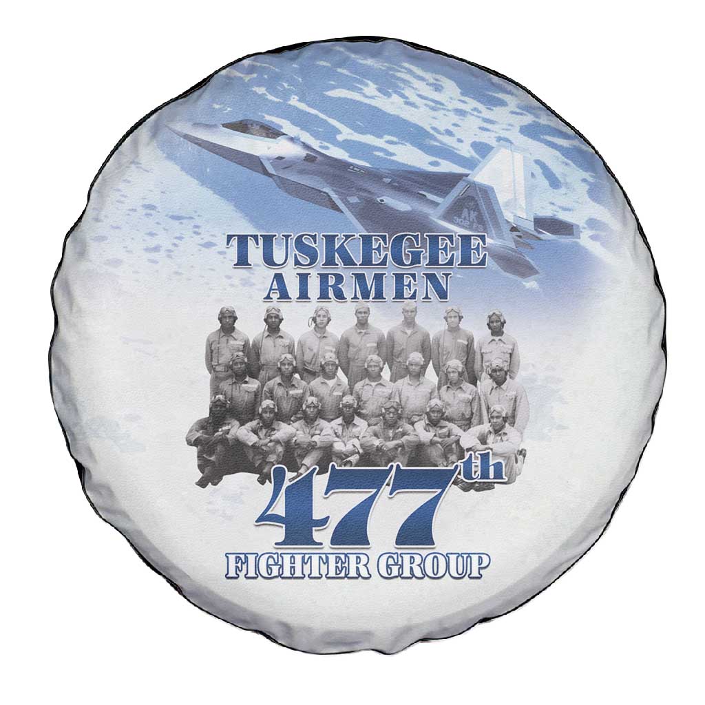 Tuskegee Airmen WWII Heroes Spare Tire Cover 477th Fighter Group - African Pride