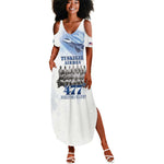 Tuskegee Airmen WWII Heroes Summer Maxi Dress 477th Fighter Group - African Pride