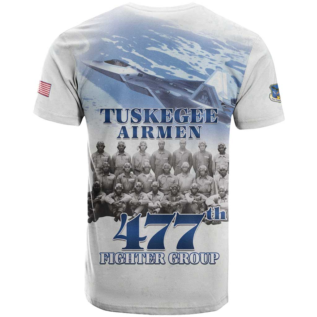 Tuskegee Airmen WWII Heroes T shirt 477th Fighter Group - African Pride