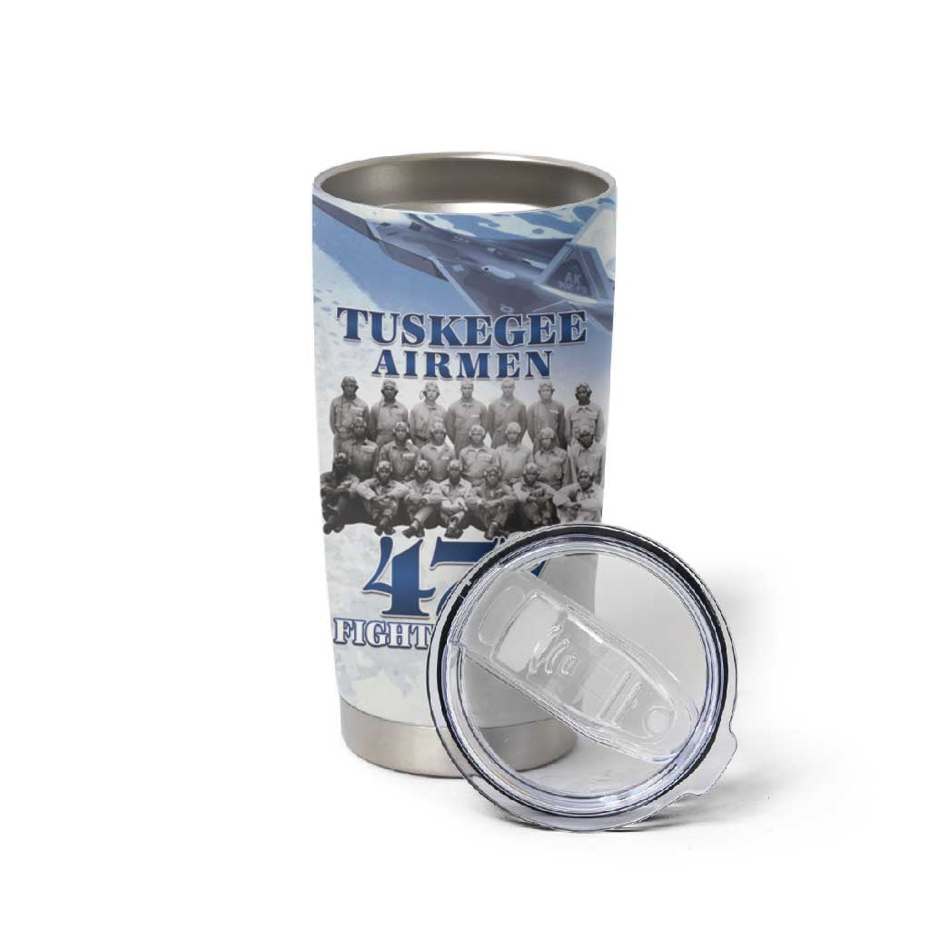 Tuskegee Airmen WWII Heroes Tumbler Cup 477th Fighter Group - African Pride