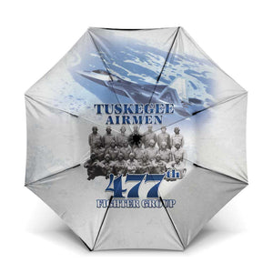 Tuskegee Airmen 477th Fighter Group Umbrella Blue Sky Heritage