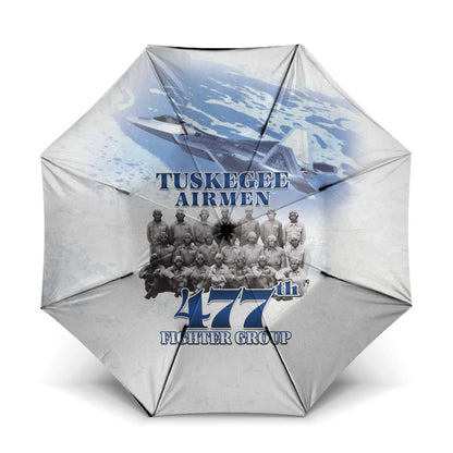 Tuskegee Airmen 477th Fighter Group Umbrella Blue Sky Heritage