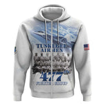 Tuskegee Airmen WWII Heroes Zip Hoodie 477th Fighter Group - African Pride