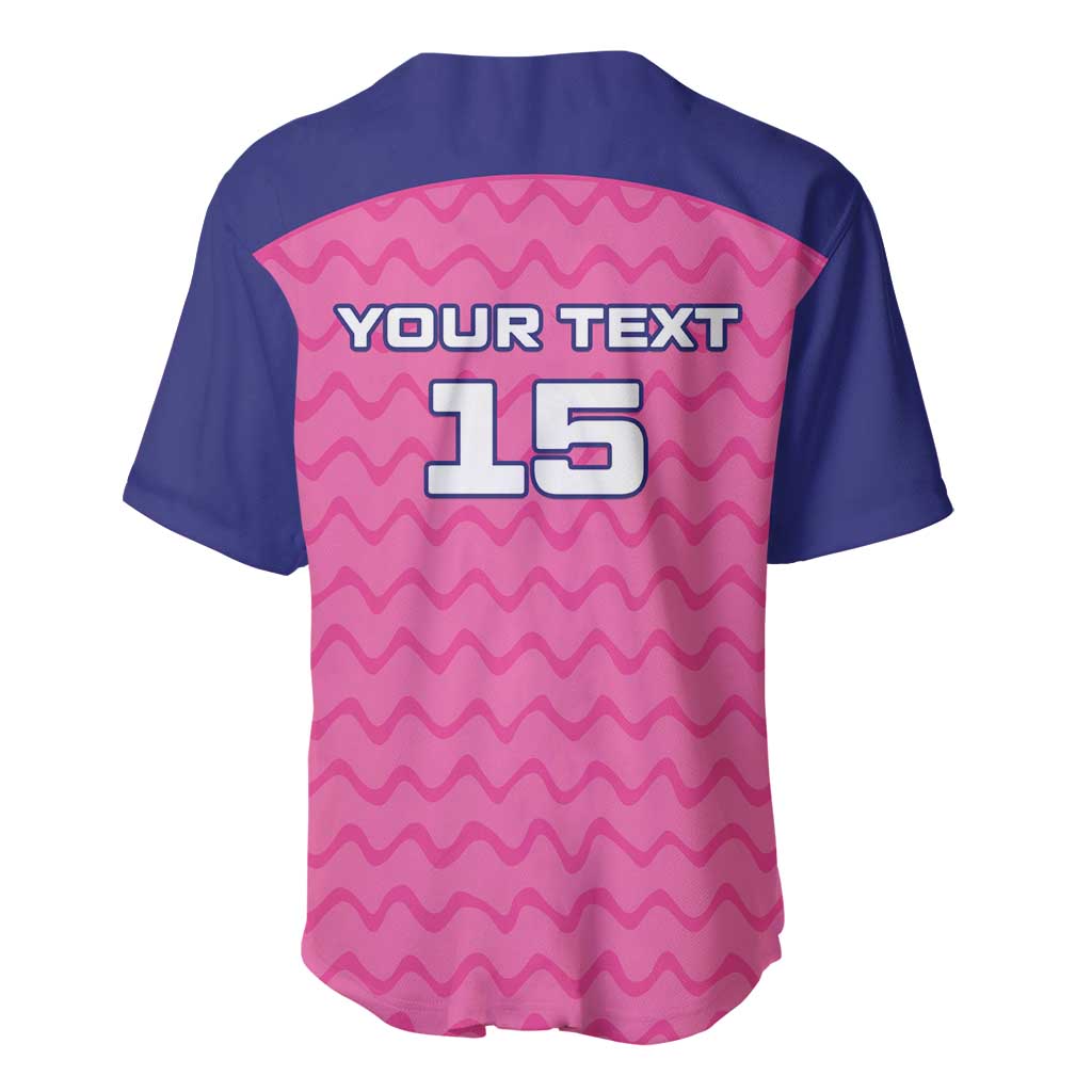 Custom Afro South Africa Cricket Baseball Jersey Go Paarl