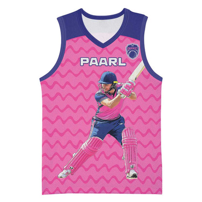 Custom Afro South Africa Cricket Basketball Jersey Go Paarl - African Pride