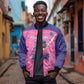 Custom Afro South Africa Cricket Bomber Jacket Go Paarl