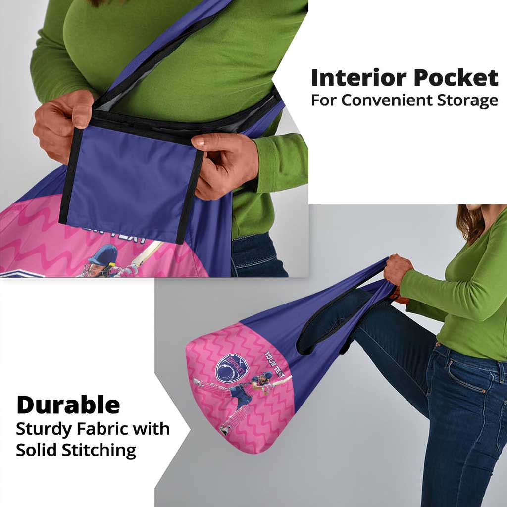Custom Afro South Africa Cricket Grocery Bag Go Paarl