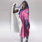 Custom Afro South Africa Cricket Hooded Blanket Go Paarl