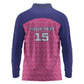 Custom Afro South Africa Cricket Long Sleeve Polo Shirt Go Paarl
