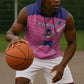 Custom Afro South Africa Cricket Sleeveless Hoodie Go Paarl - African Pride