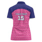 Custom Afro South Africa Cricket Women Polo Shirt Go Paarl