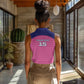 Custom Afro South Africa Cricket Women Sleeveless Polo Shirt Go Paarl