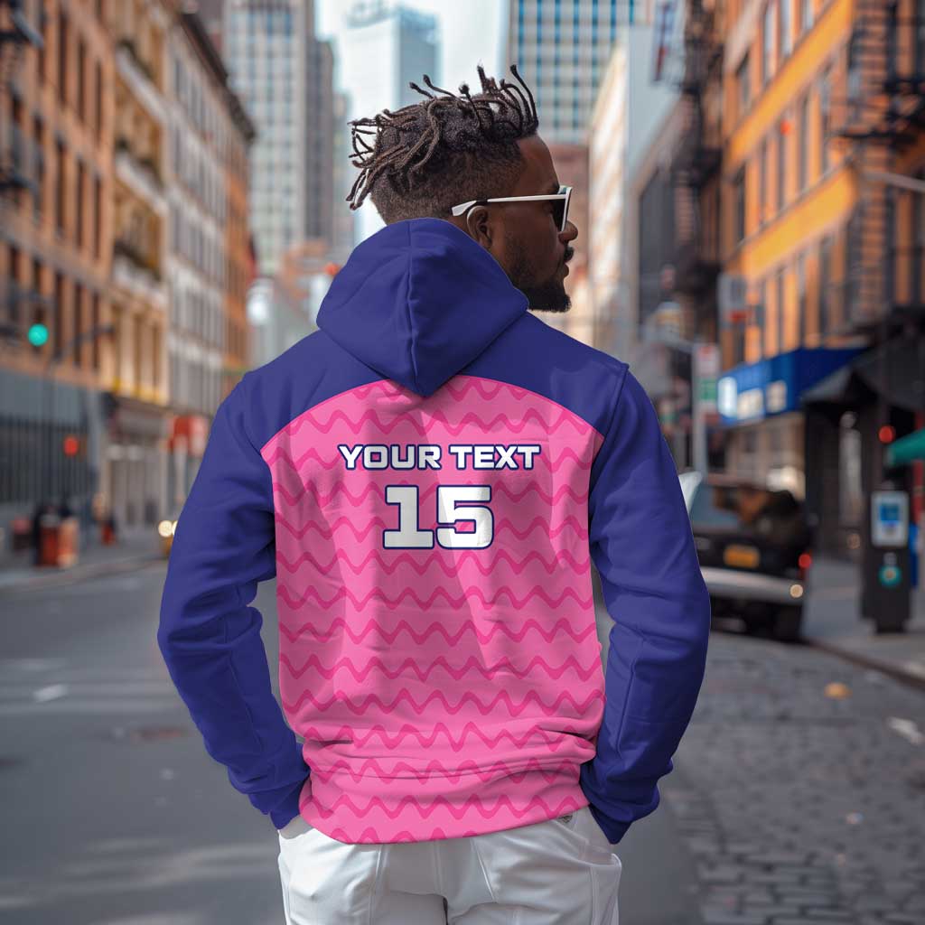 Custom Afro South Africa Cricket Zip Hoodie Go Paarl