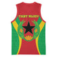 Personalised Afro Cape Verde (1975-1992) Basketball Jersey Mix African Pattern - African Pride