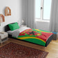 Personalised Afro Cape Verde (1975-1992) Bedding Set Mix African Pattern