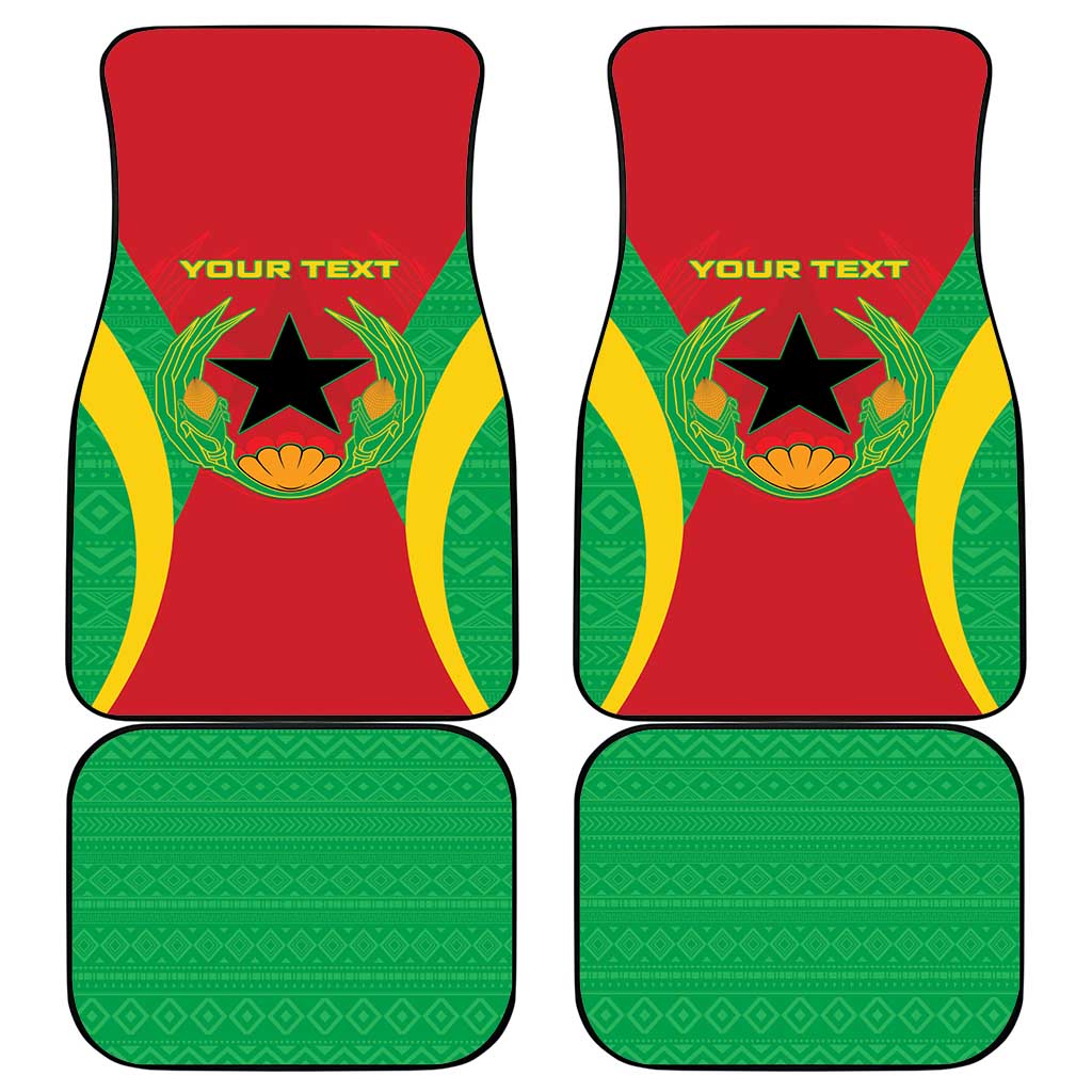 Personalised Afro Cape Verde (1975-1992) Car Mats Mix African Pattern