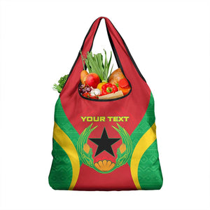 Personalised Afro Cape Verde (1975-1992) Grocery Bag Mix African Pattern