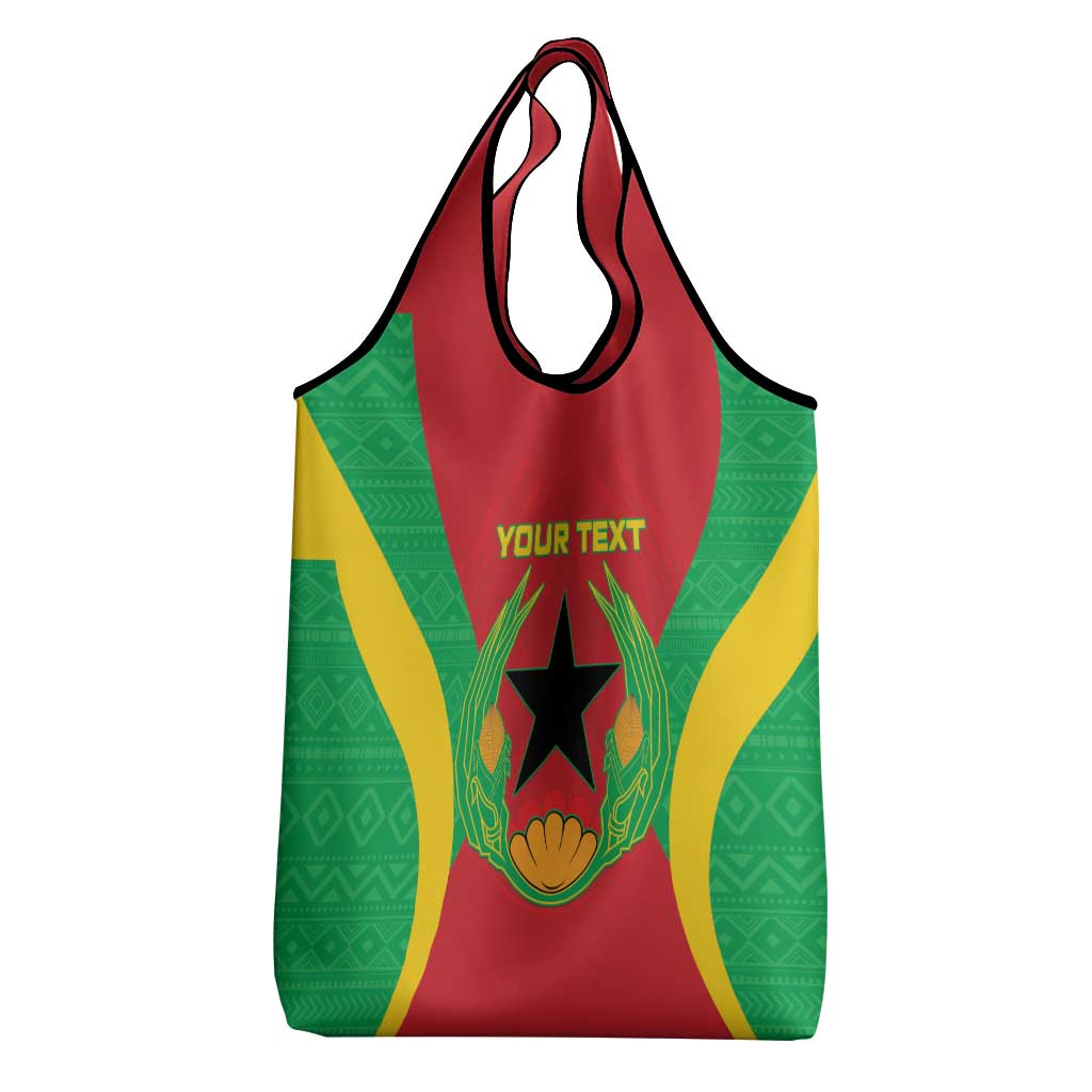 Personalised Afro Cape Verde (1975-1992) Grocery Bag Mix African Pattern
