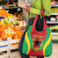 Personalised Afro Cape Verde (1975-1992) Grocery Bag Mix African Pattern
