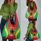 Personalised Afro Cape Verde (1975-1992) Grocery Bag Mix African Pattern