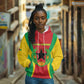 Personalised Afro Cape Verde (1975-1992) Hoodie Mix African Pattern
