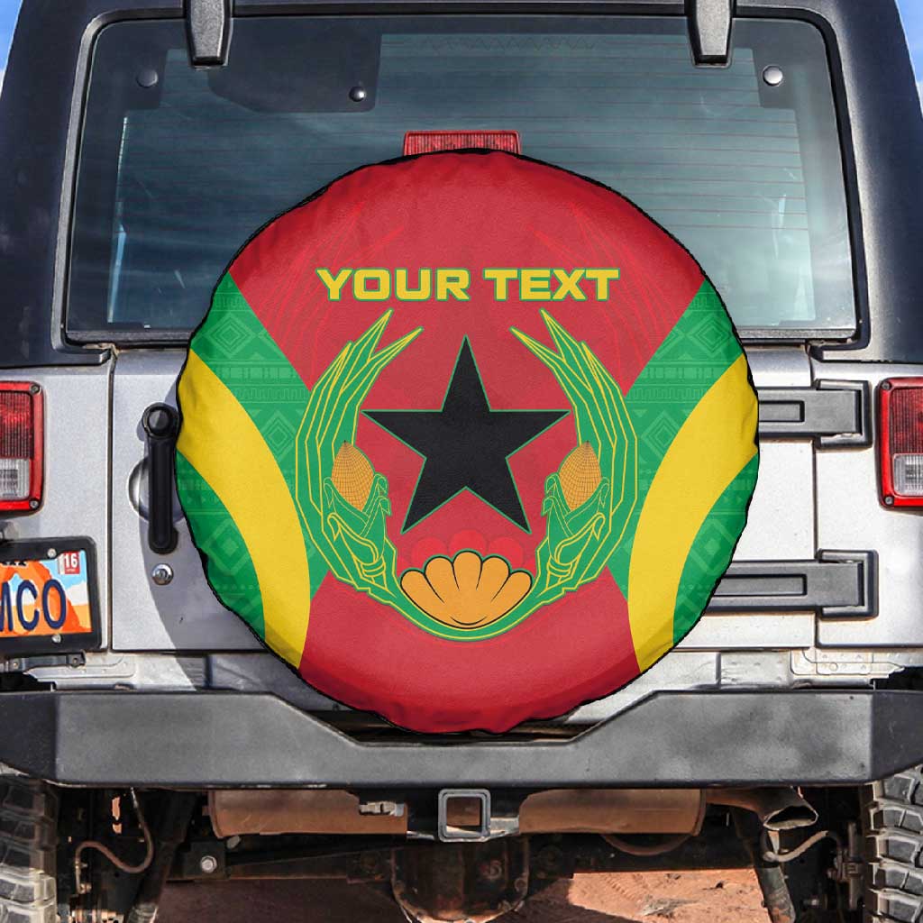 Personalised Afro Cape Verde (1975-1992) Spare Tire Cover Mix African Pattern