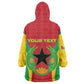 Personalised Afro Cape Verde (1975-1992) Wearable Blanket Hoodie Mix African Pattern