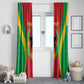 Personalised Afro Cape Verde (1975-1992) Window Curtain Mix African Pattern
