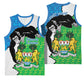 Personalised Afro Sierra Leone Basketball Jersey Chimpanzee Mix African Pattern - African Pride