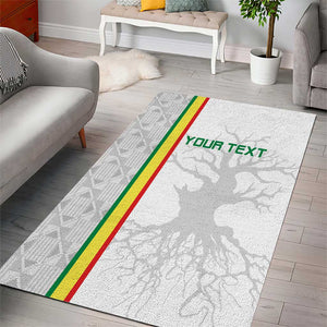 Custom Senegal Football Area Rug We Are Champions