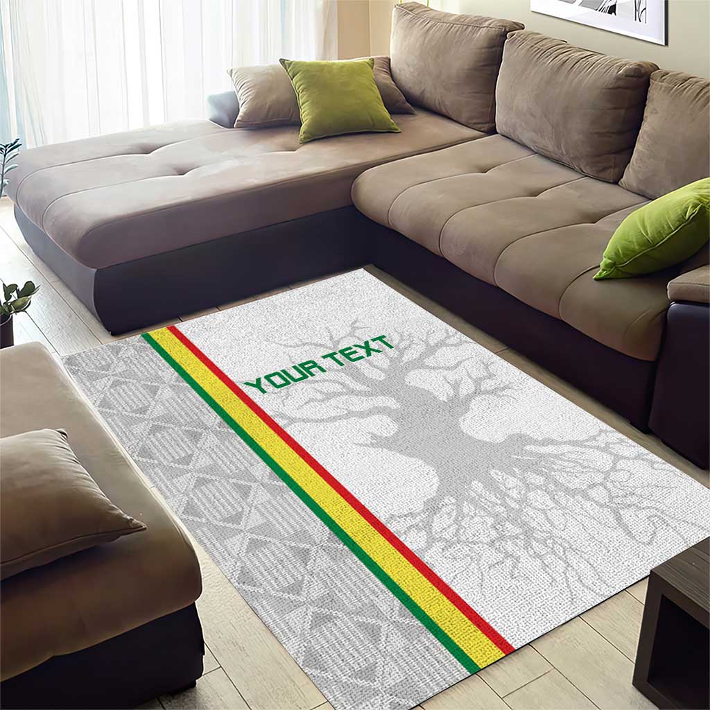 Custom Senegal Football Area Rug We Are Champions