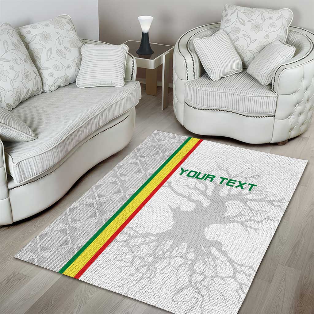 Custom Senegal Football Area Rug We Are Champions