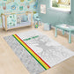 Custom Senegal Football Area Rug We Are Champions