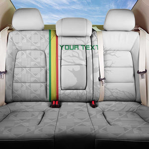 Custom Senegal Football Back Car Seat Cover We Are Champions