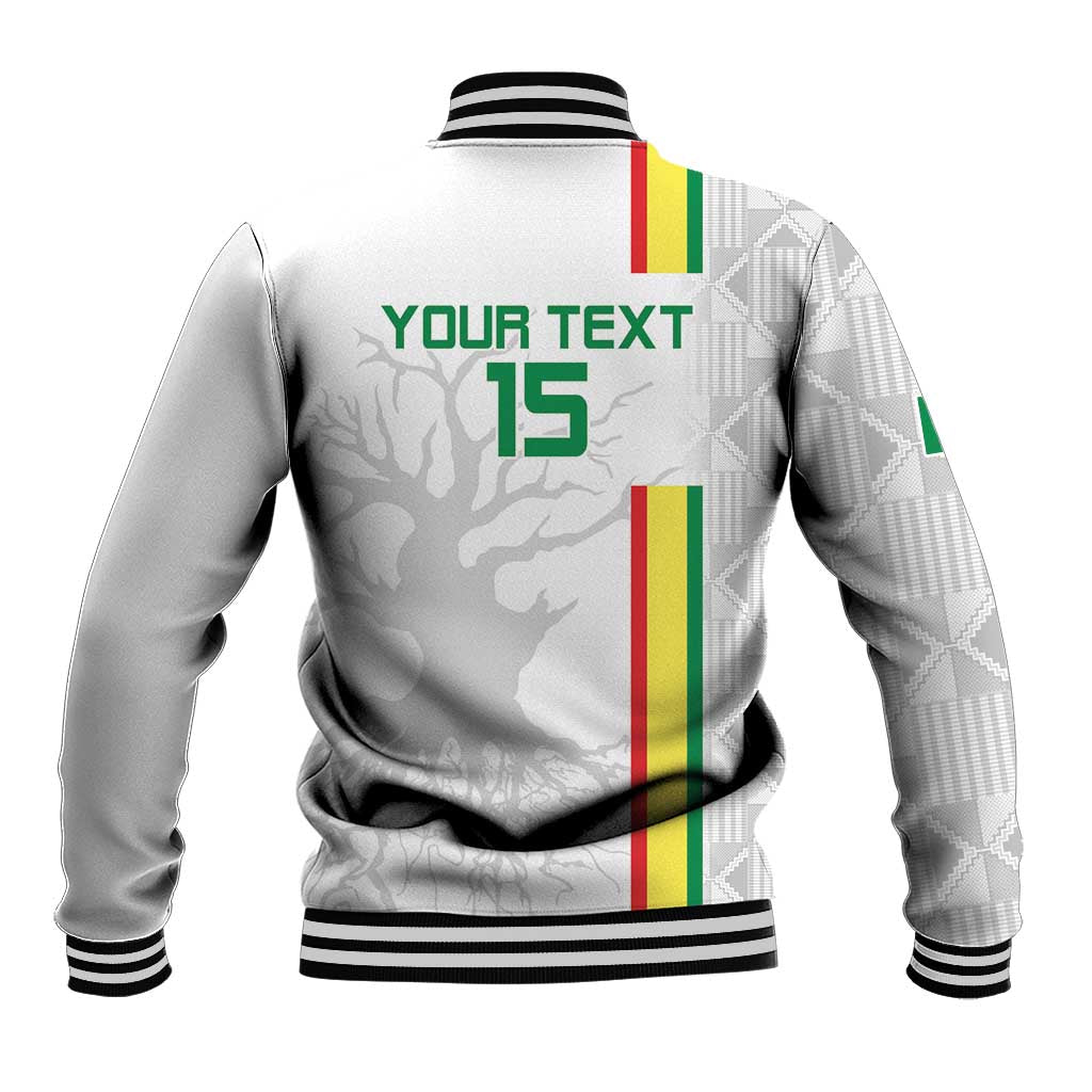 Custom Senegal Football Baseball Jacket We Are Champions